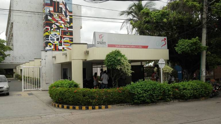 Hospital de Alta Complejidad Cari, donde se encuentra recluida Enilse López.