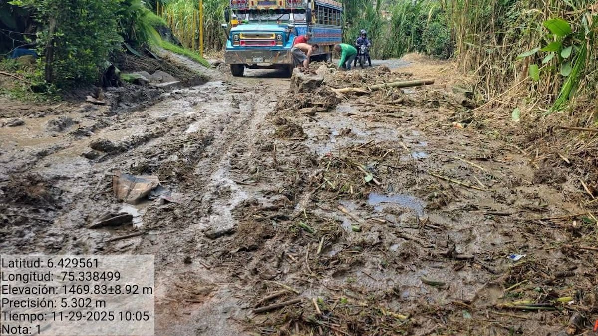 En Barbosa, 30 veredas quedaron afectadas por las lluvias; el alcalde declaró alerta naranja