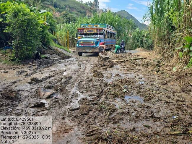 Emergencias en Barbosa- foto alcaldía