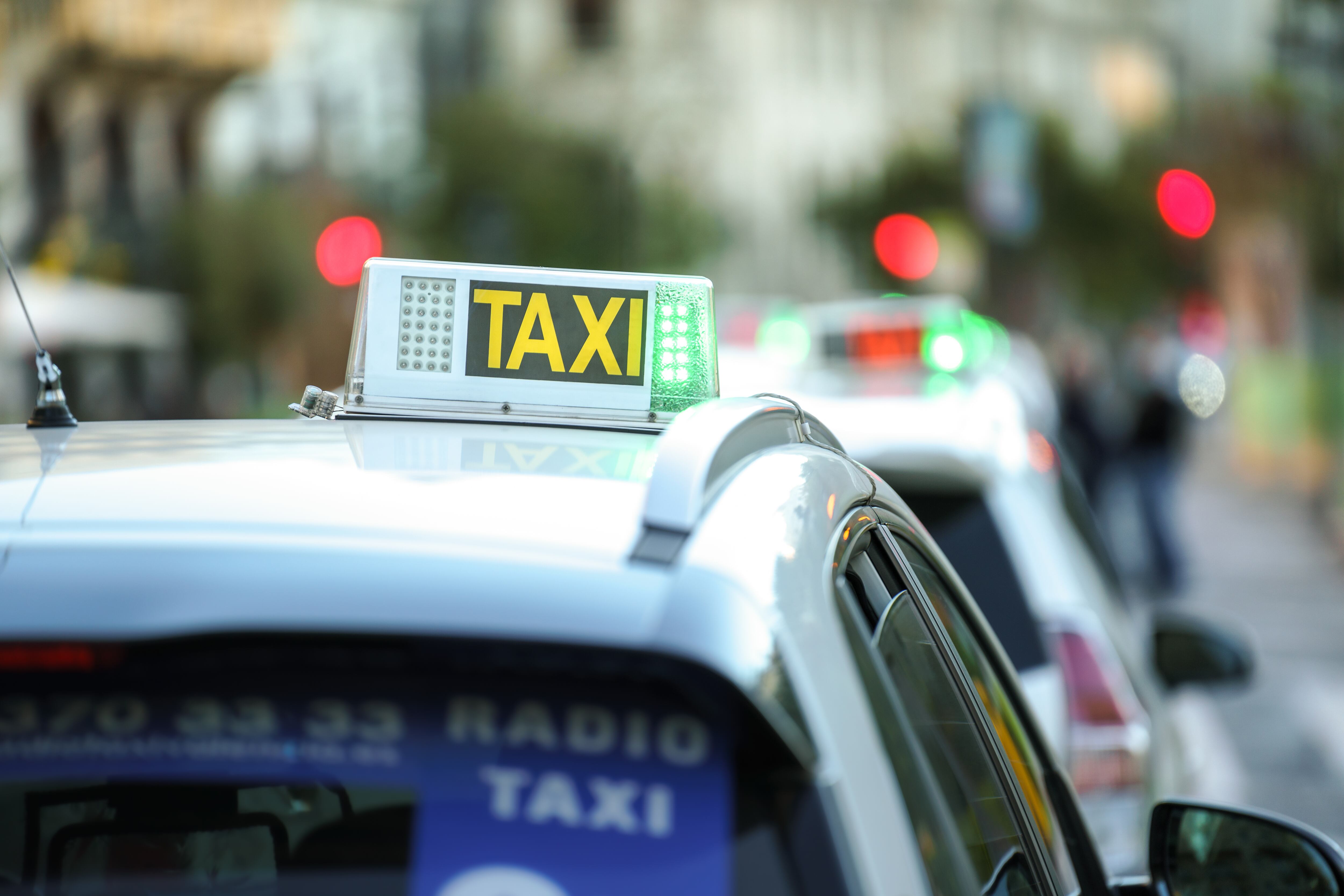 Close-up de un Taxi (Getty Images)