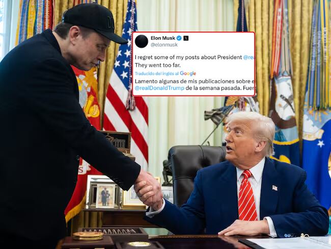 Imagen de referencia a Trump y Musk/ EFE/ Francis Chung/Pool ARCHIVO / Francis Chung (EFE)