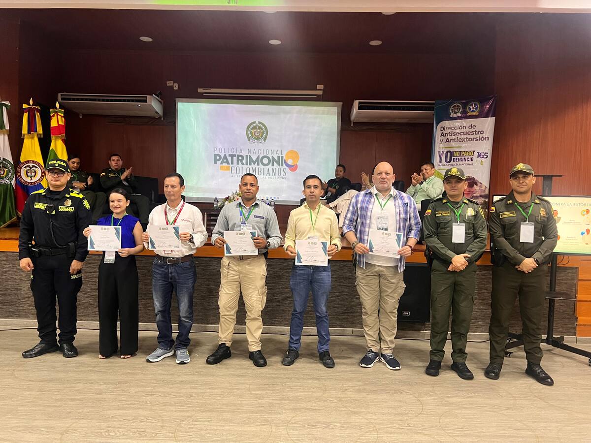 Gaula realizó primer conversatorio ‘Un Trinomio Contra la Extorsión’ en Cartagena