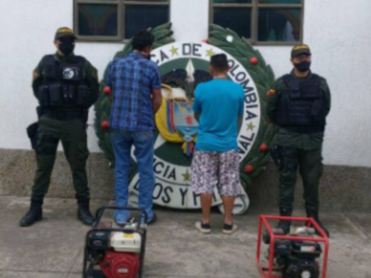 A orillas del río Cauca estaban realizando minería ilegal