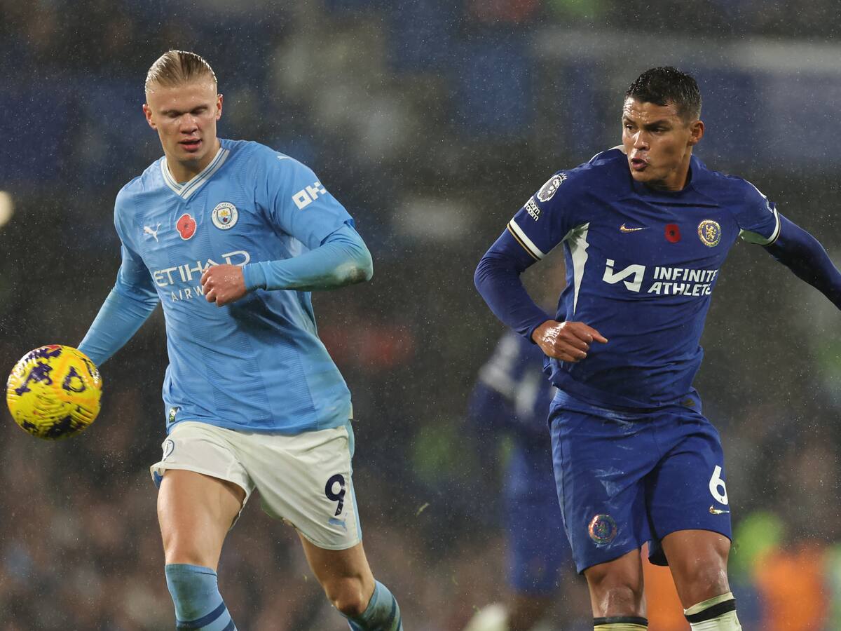 Partidazo en la Premier League: Manchester City y Chelsea empatan en Stamford Bridge