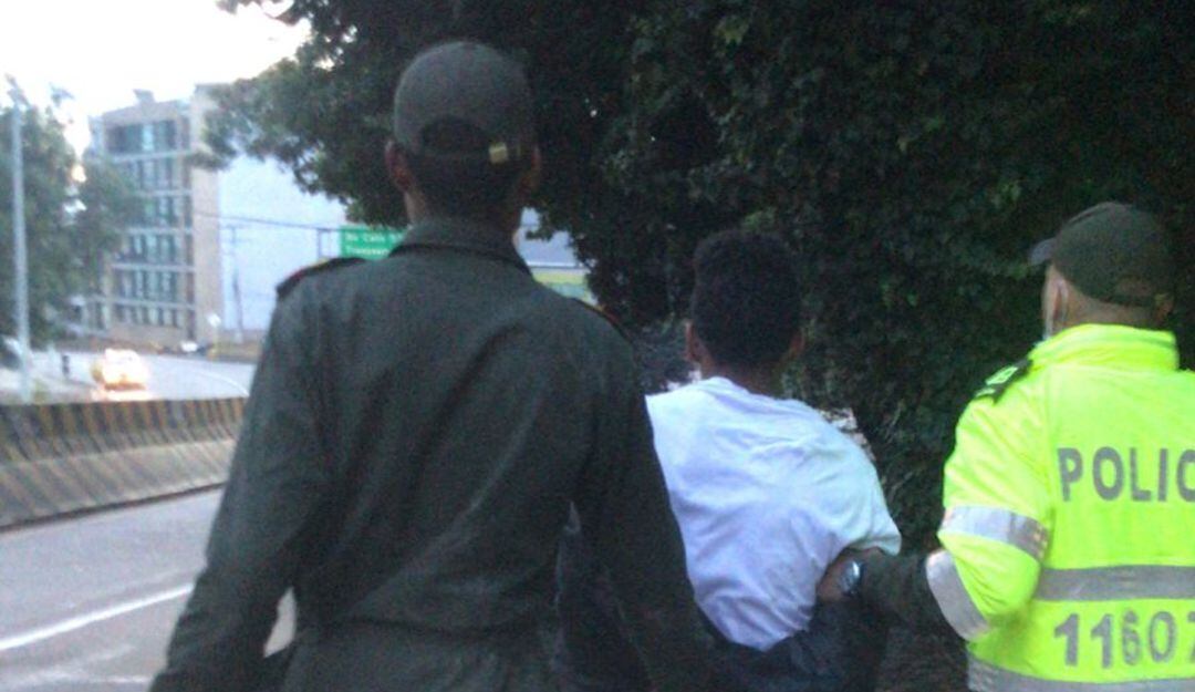 Tiroteo en Chapinero por fuga de presos de la estación de Policía 