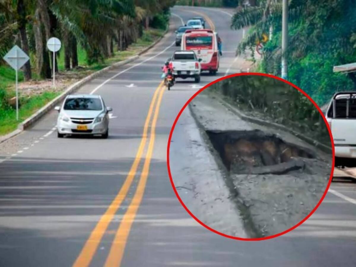 Cerrada la vía Bucaramanga Bogotá a pocas horas del puente festivo. Esto fue lo que pasó