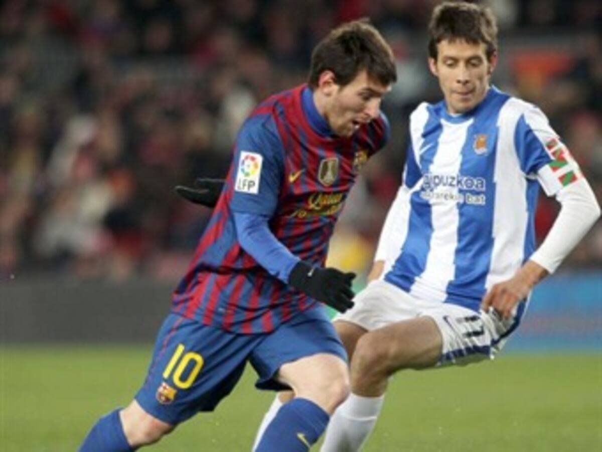 Barcelona logra sufrida victoria sobre la Real Sociedad