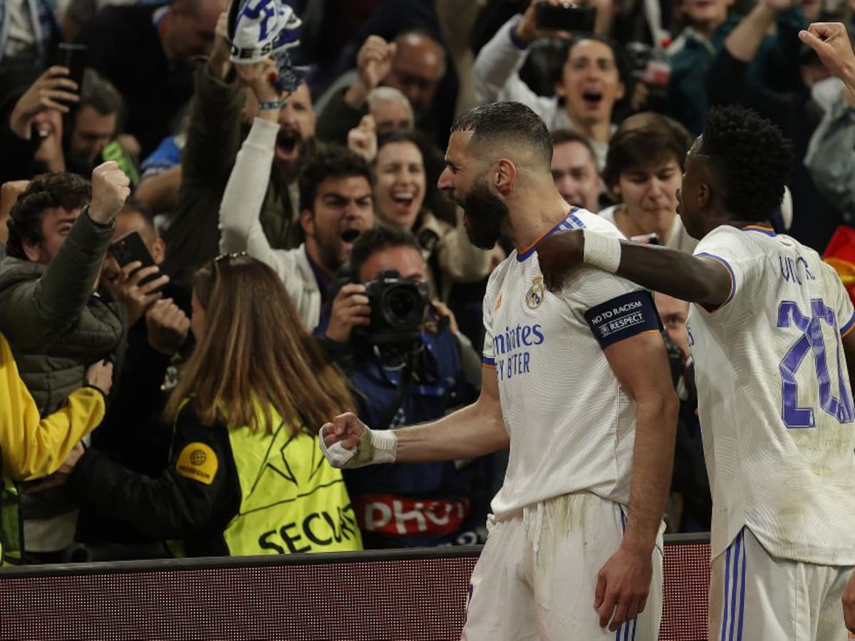 Los goles con los que Real Madrid remontó y clasificó a final de Champions