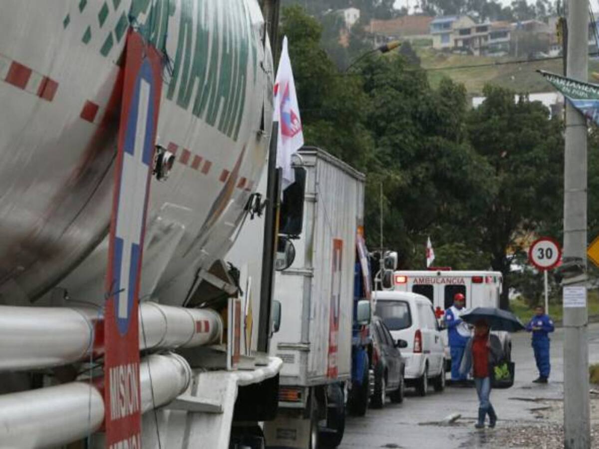 Avanza caravana humanitaria de la Cruz Roja y el CICR por Boyacá