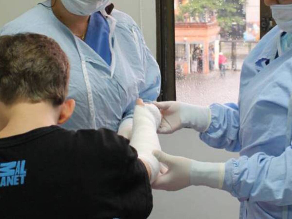 Menor quemado espera traslado a hospital de mayor complejidad en Tolima