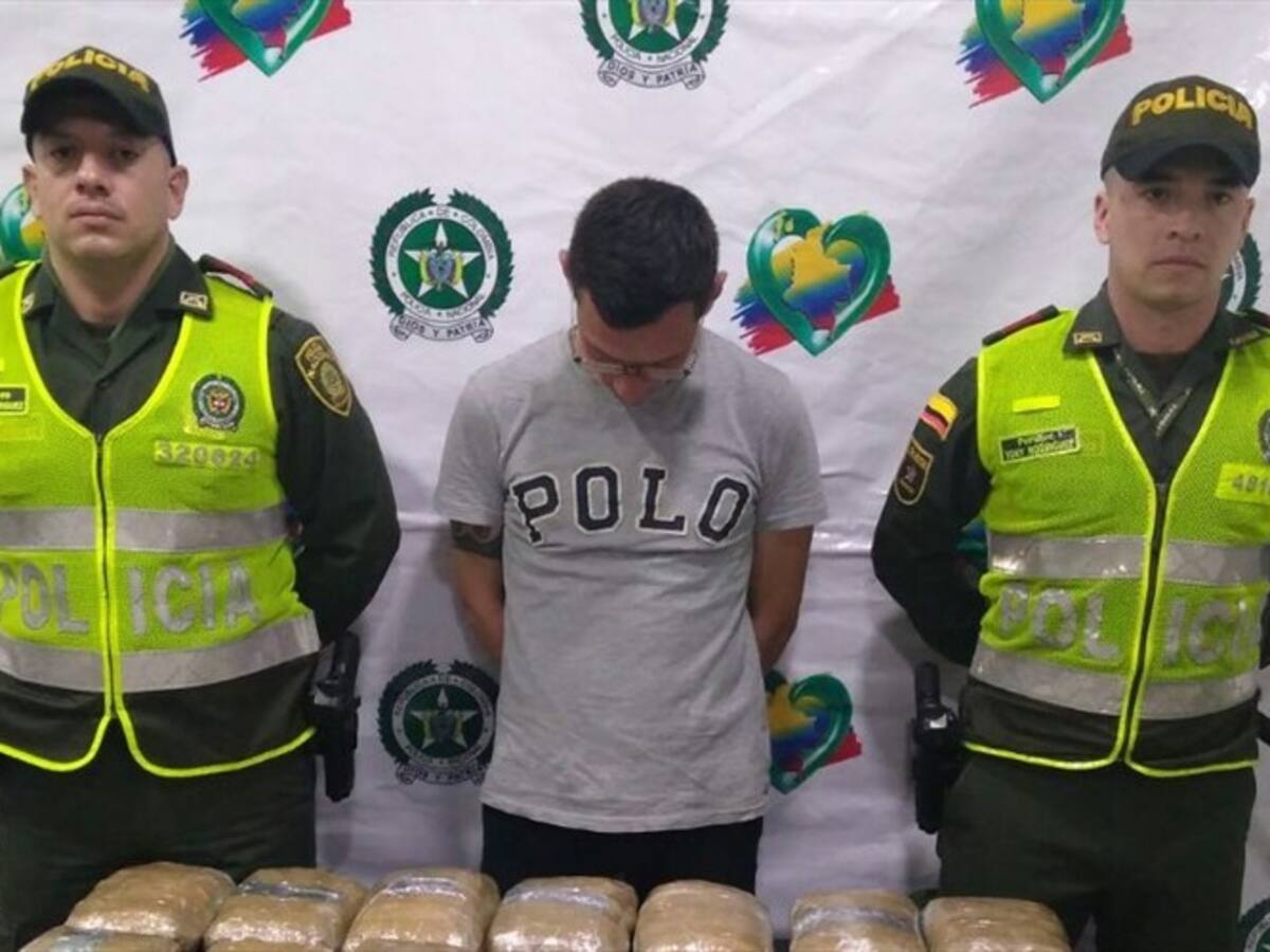 Incautan 20 kilos de marihuana en La Terminal de Transportes de Cali