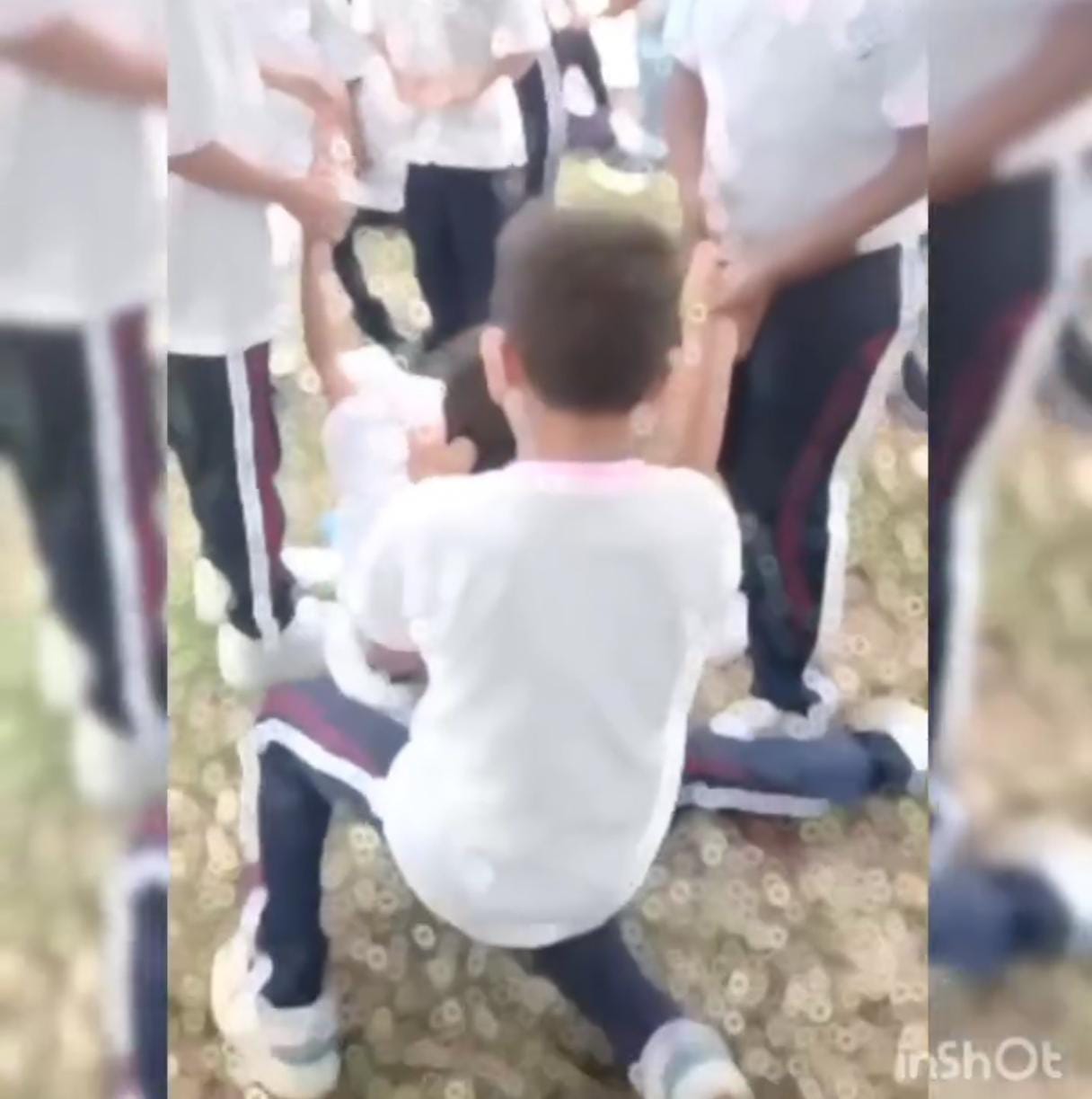 Malestar entre los estudiantes fueron trasladados centro medico. Foto Secretaria educación Pitalito.