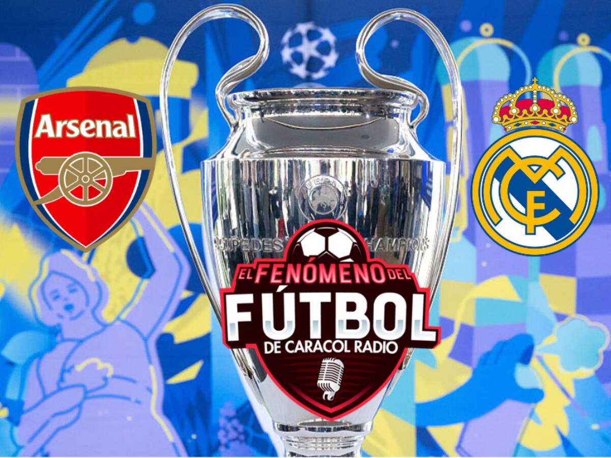 Arsenal vs. Real Madrid por Champions League: hora y cómo seguir transmisión por Caracol Radio