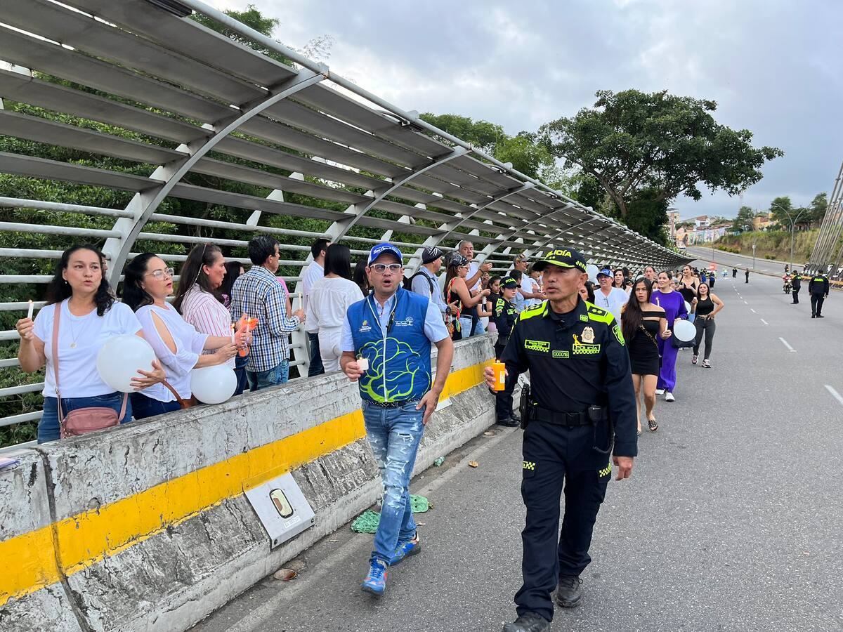 Se realizó velatón en Bucaramanga por el Día Mundial de la Pevención del Suicidio