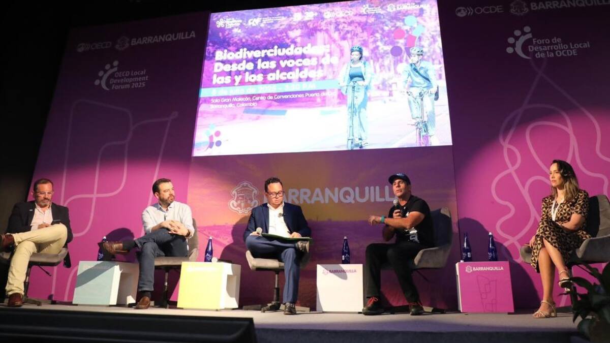 Foro de la OCDE: alcaldes de Colombia, comprometidos con el desarrollo de ciudades biodiversas