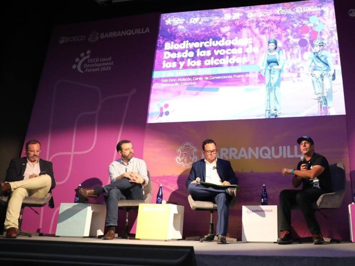 Foro de la OCDE: alcaldes de Colombia, comprometidos con el desarrollo de ciudades biodiversas