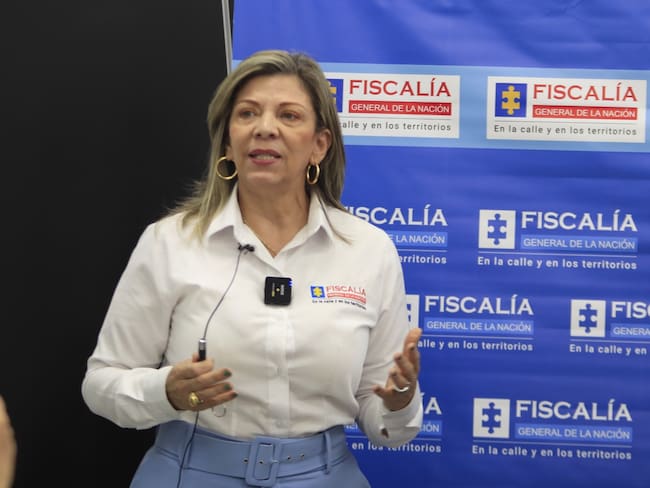 Angela María Bedoya, directora saliente de Fiscalías del Tolima