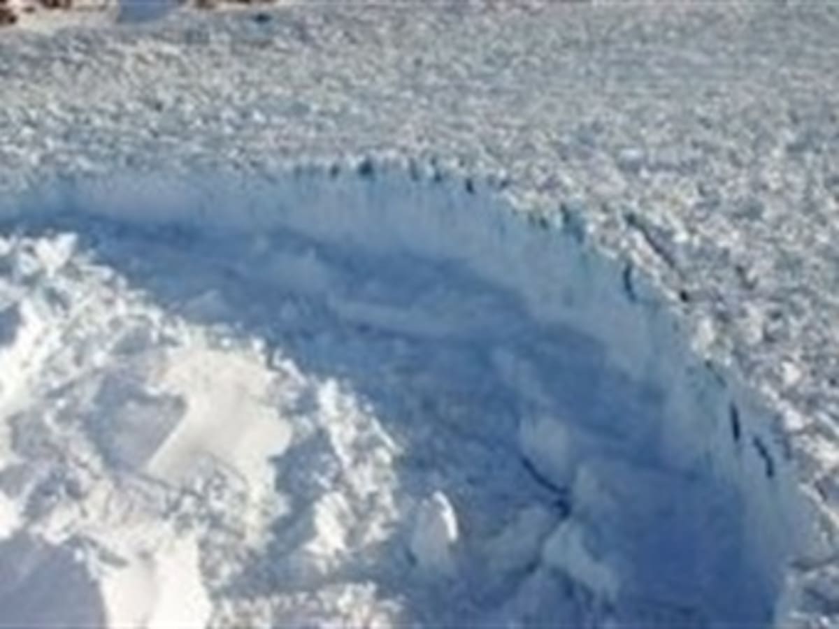 Un iceberg gigante se desprende de Groenlandia