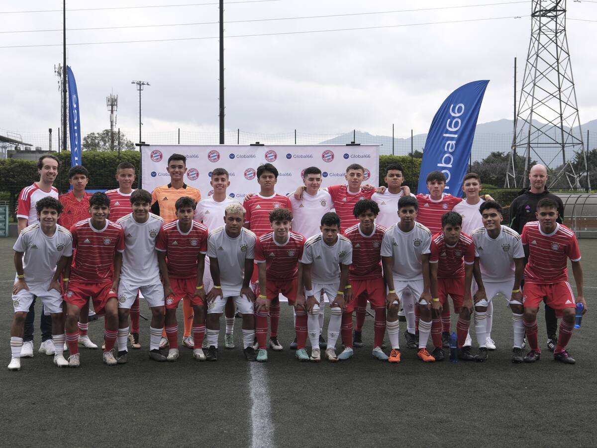 11 jóvenes colombianos irán a jugar con el equipo juvenil del Bayern Múnich en Alemania