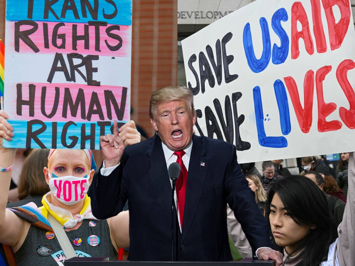 Jueces chocan con Trump sobre Usaid y personas trans en el Ejército