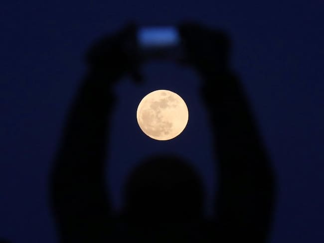 Imagen de referencia, luna. /EFE