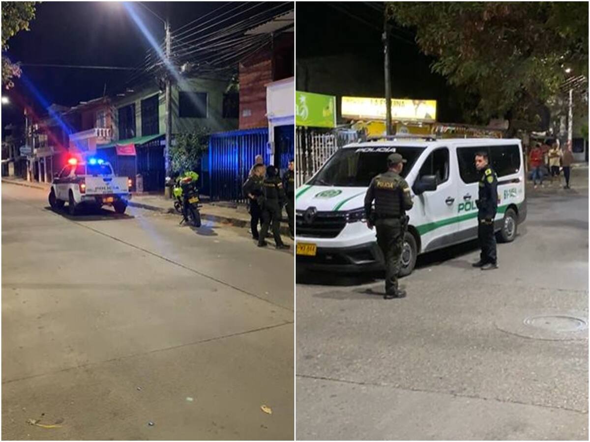 Dos policías resultaron heridos en medio de una persecución en Ibagué
