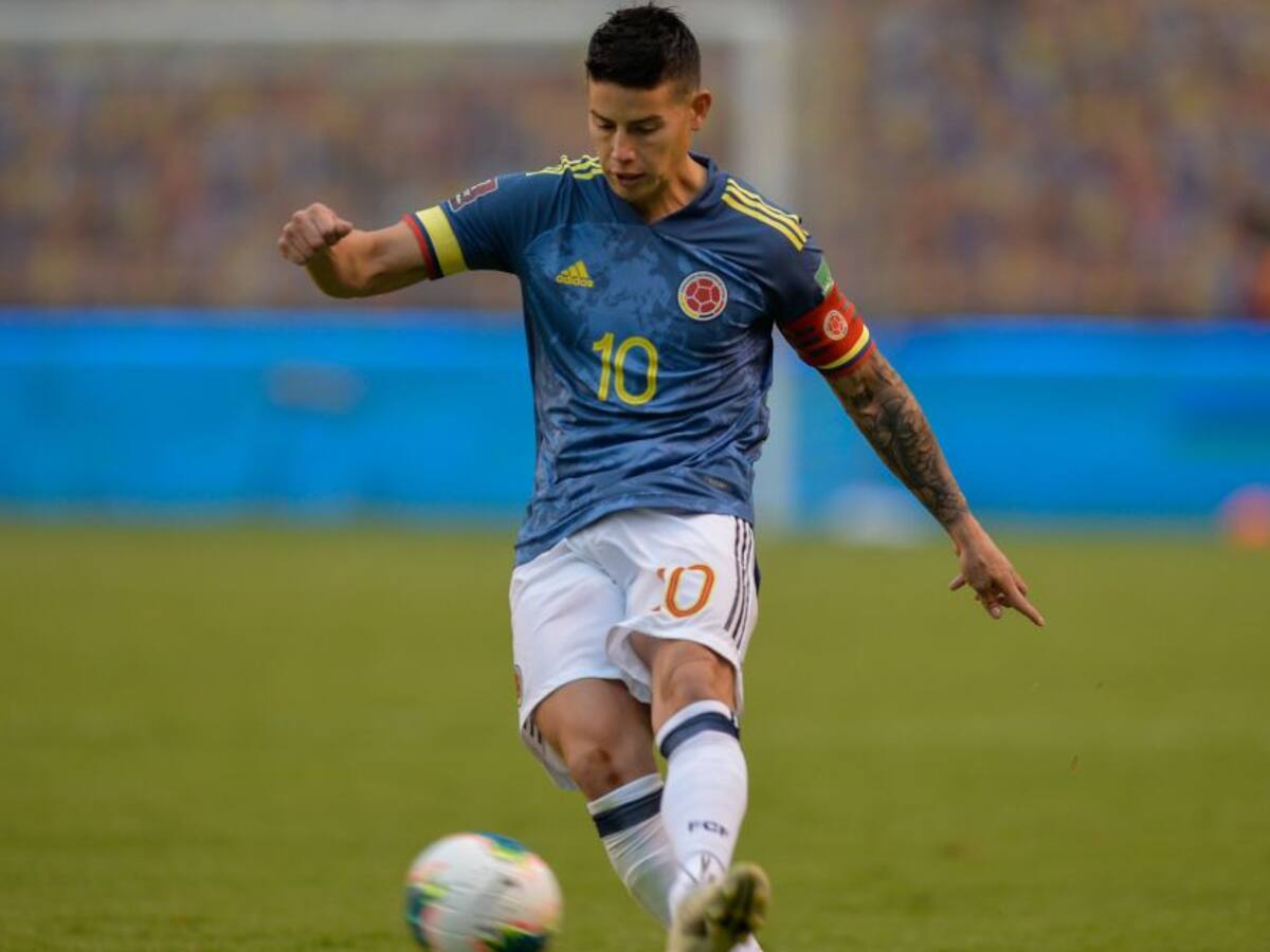 Pasaron 351 días, esta fue la última vez que James estuvo con la Selección