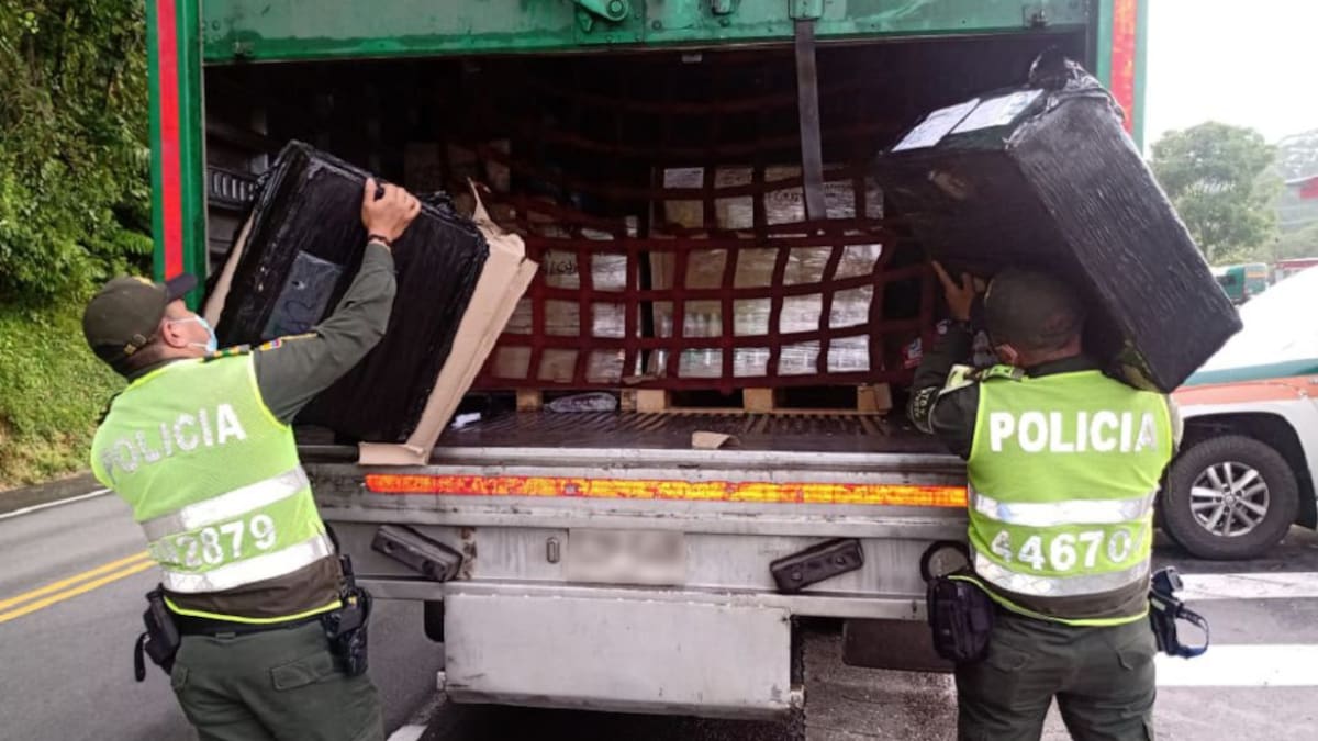 Incautan 15 kilos de marihuana en operativos por las vías de Caldas