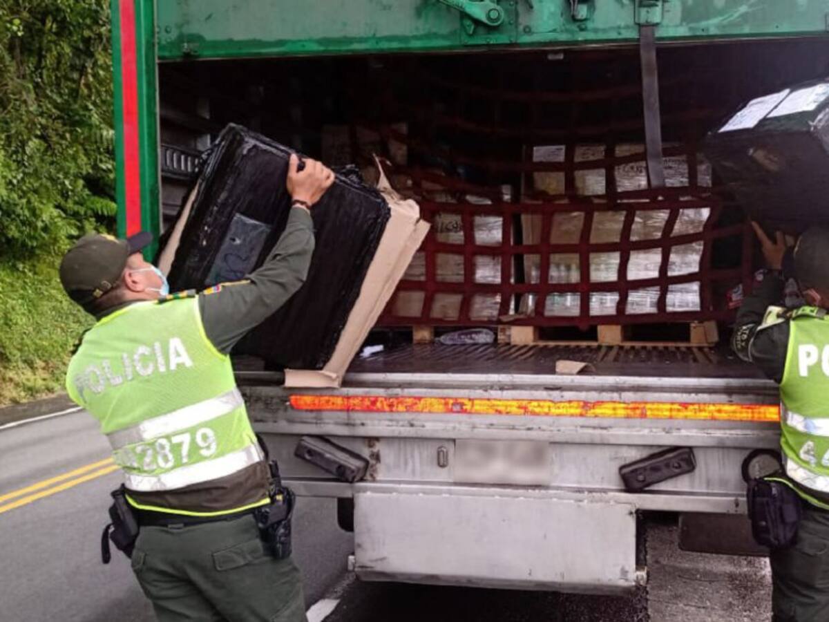 Incautan 15 kilos de marihuana en operativos por las vías de Caldas