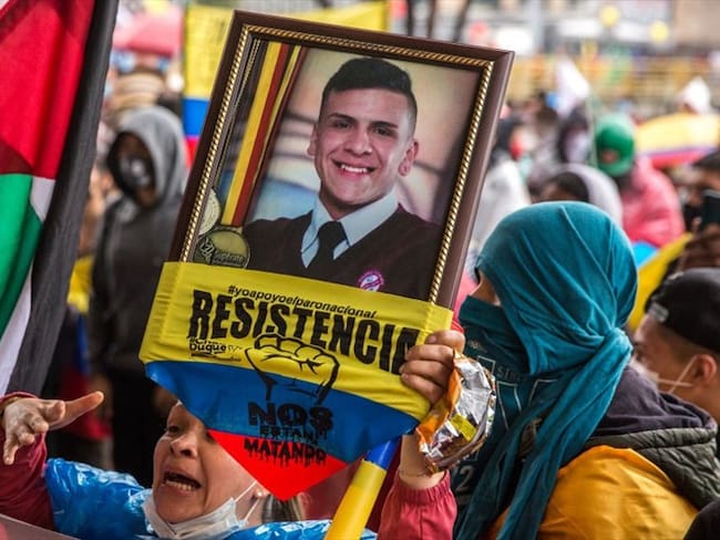 La orden se emitió en el marco de una acción de tutela que presentó la familia del joven Dilan Cruz. Foto: Getty Images / ANTONIO CASCIO