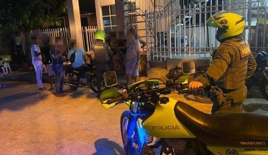 Las detenciones se registraron en La Boquilla, Olaya Herrera, Nelson Mandela, Barú, Los Caracoles y Zaragocilla