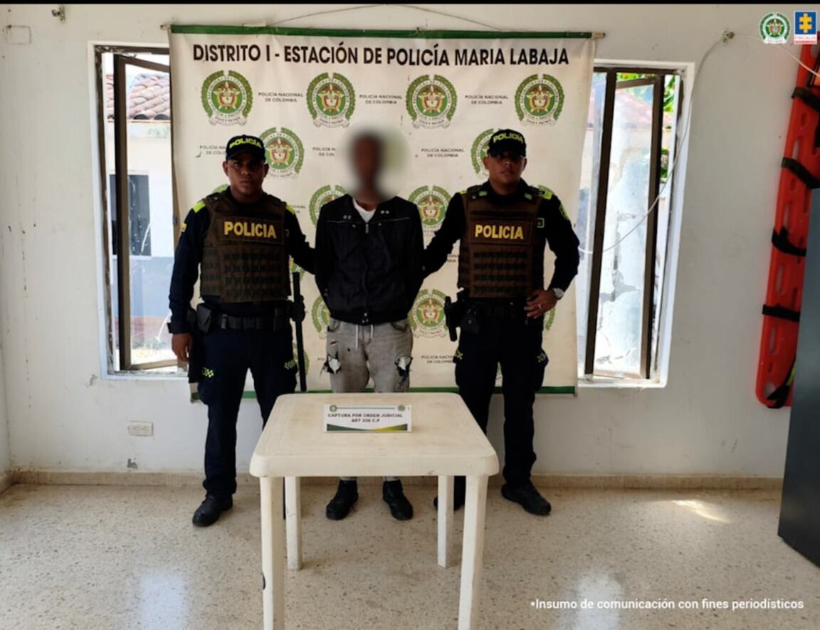 Cárcel en María La Baja, Bolívar, a presunto responsable de abusar sexualmente de una menor de edad