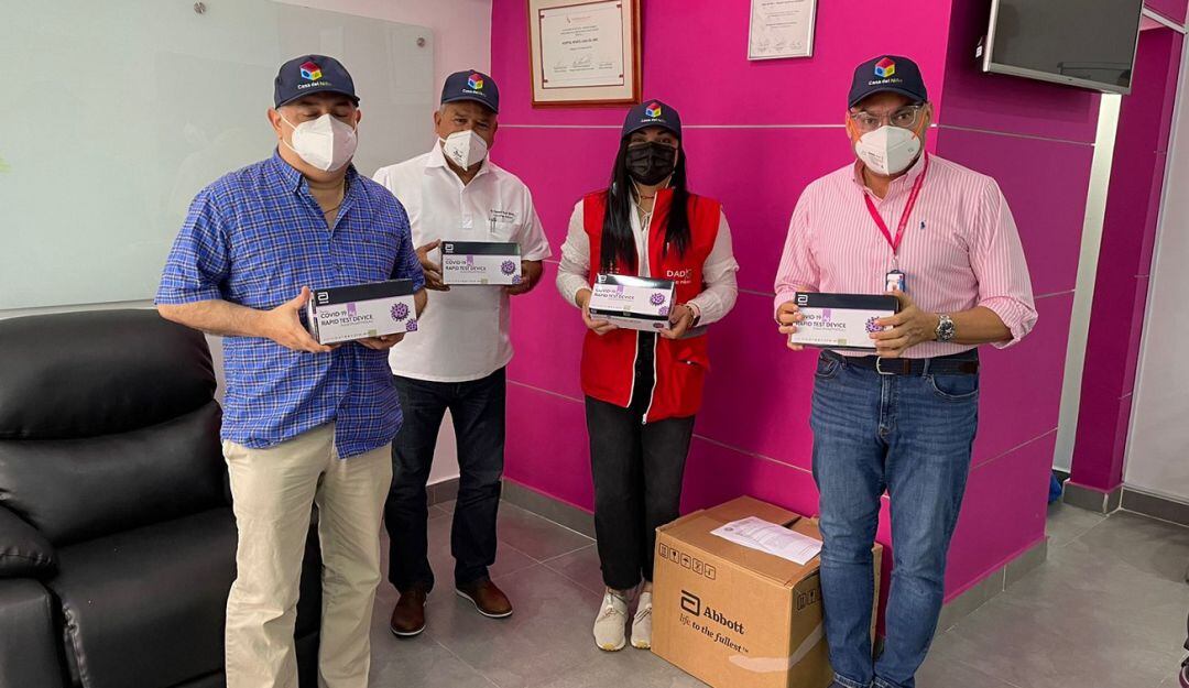 Algunas de las IPS que han recibido las pruebas son el Hospital Universitario Del Caribe, Maternidad Rafael Calvo, Las ESE, entre otras