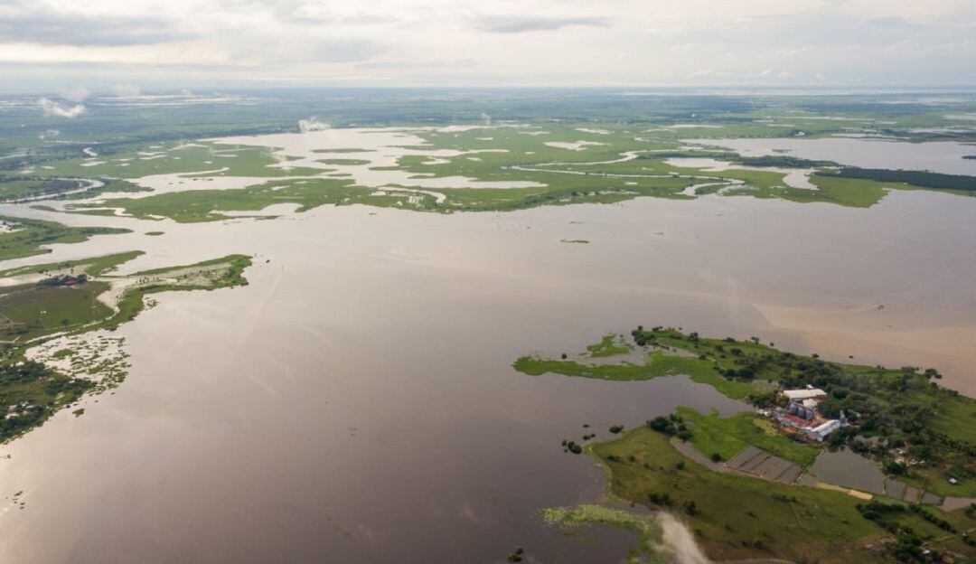 La Mojana celebra la restauración de 1.512 hectáreas de humedales