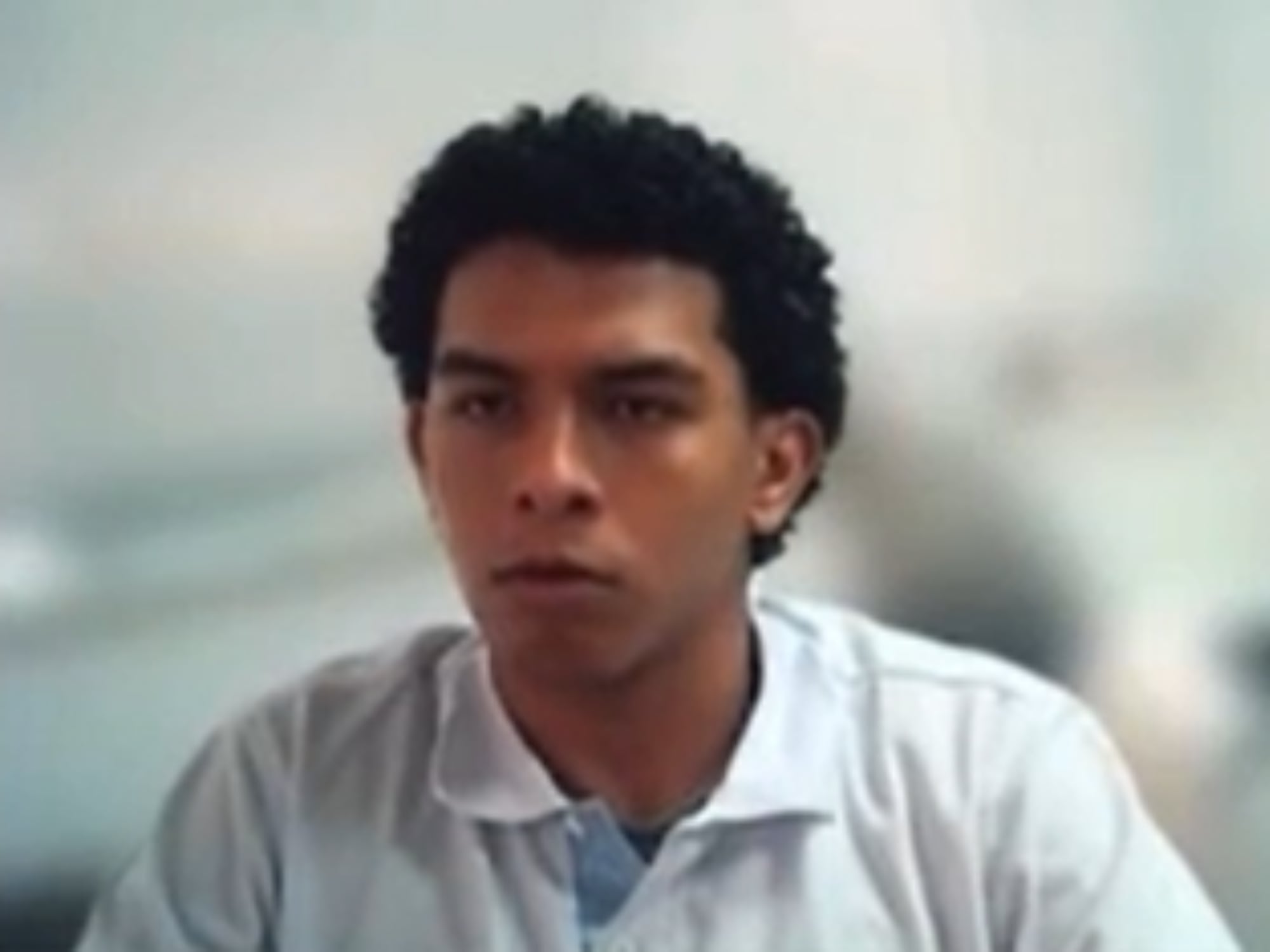 Ricardo Rafael González. Foto: captura de pantalla de la audiencia de legalización de captura.