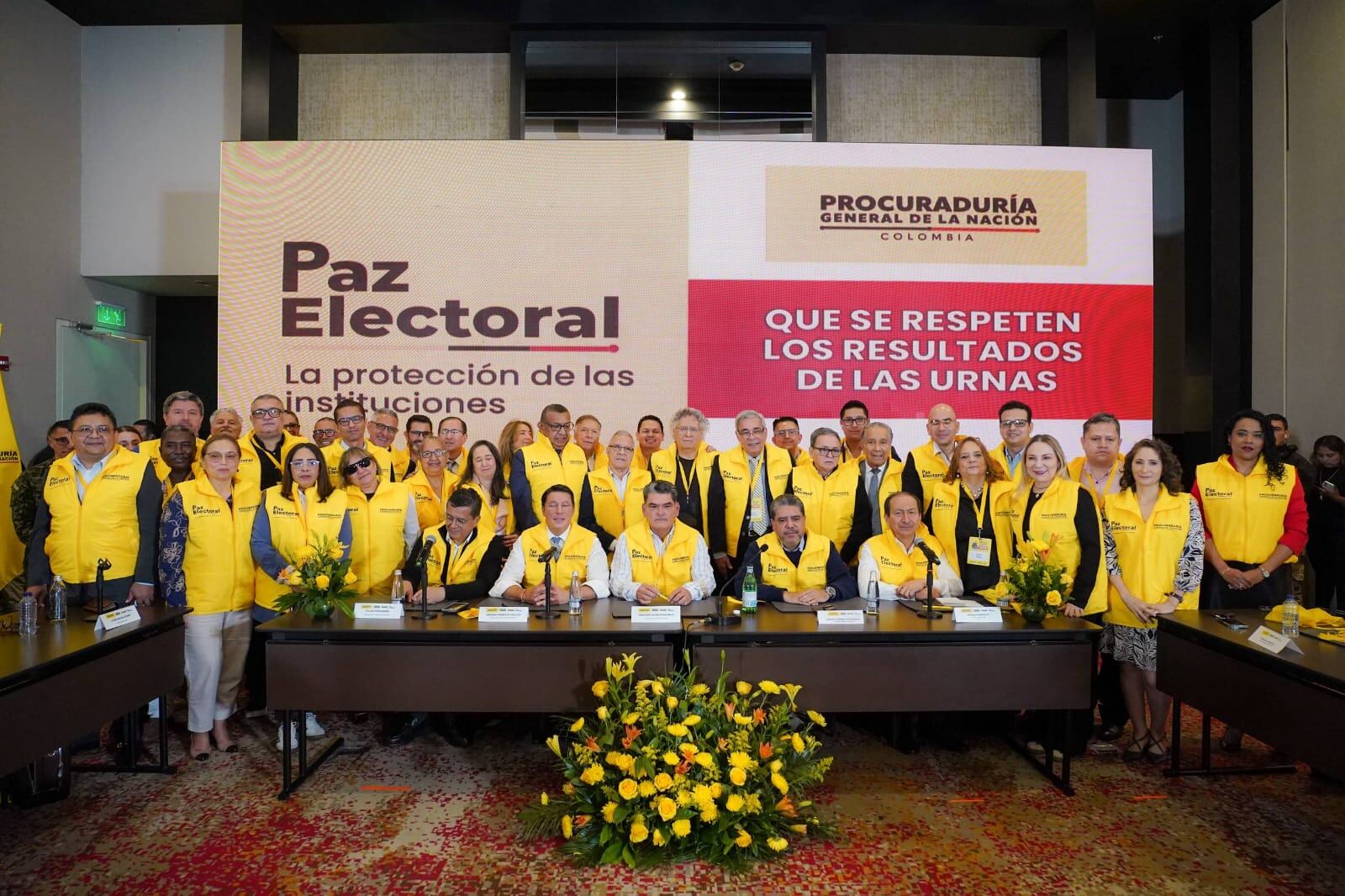 Procurador invitó a colombianos a “apagar cualquier intento de incendiar el resultado electoral”