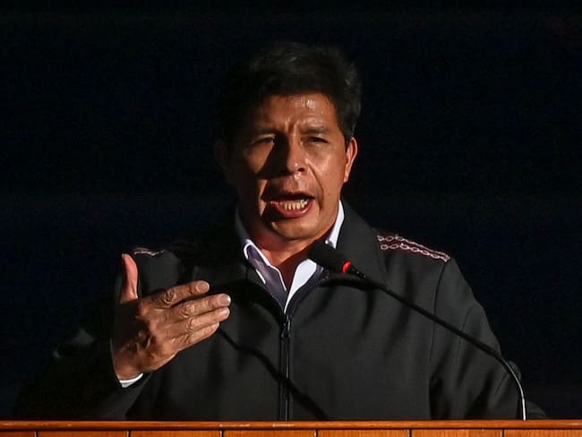 El presidente de Perú, Pedro Castillo, tendrá que rendir indagatoria. 
