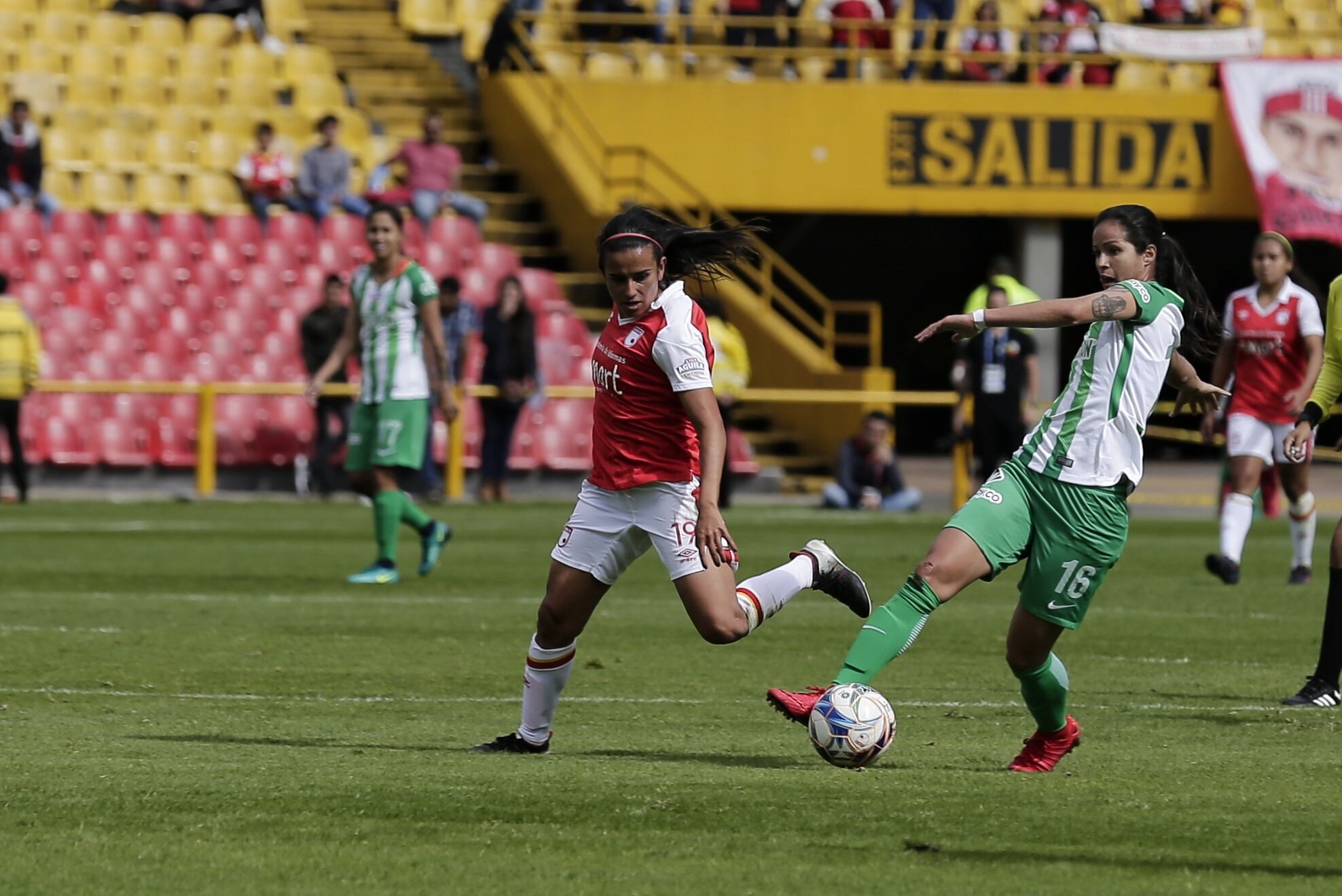 Santa Fe y Nacional abren la segunda fecha de la Liga femenina en Bogotá / Colprensa.