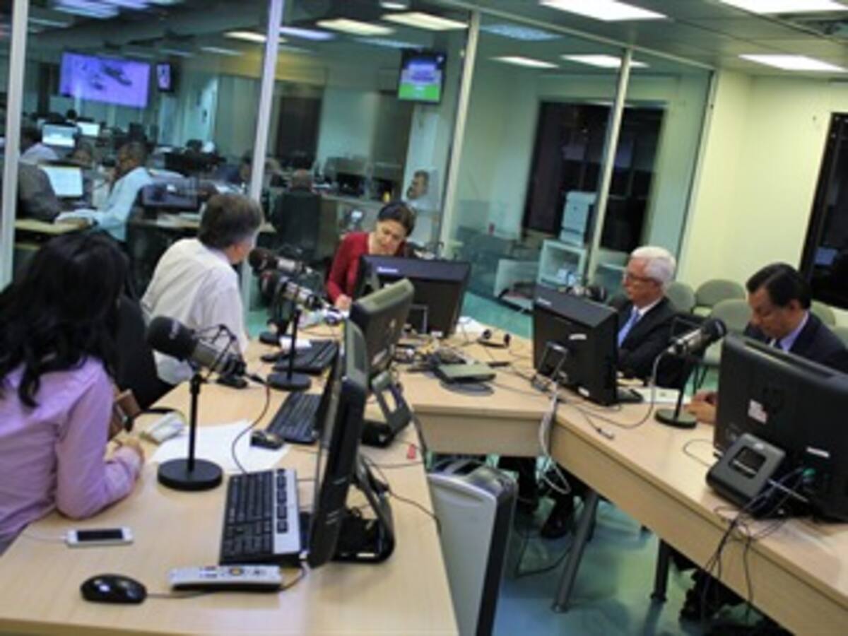 Panelistas en Hora 20 del 17 de marzo