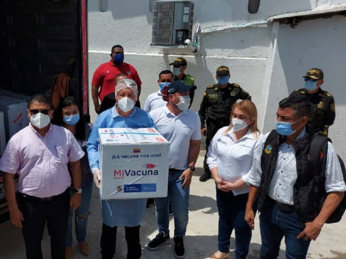 Llegaron las primeras vacunas de Pfizer a Barranquilla
