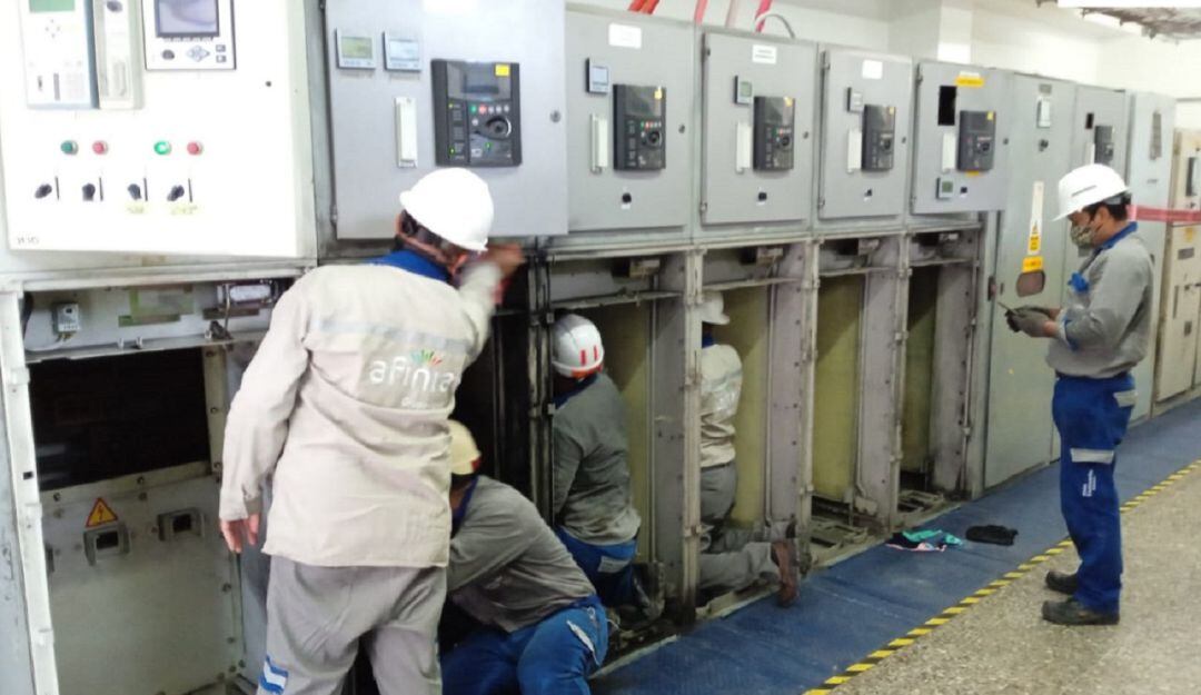 La suspensión del servicio se originó por una avería presentada al interior de la subestación Chambacú