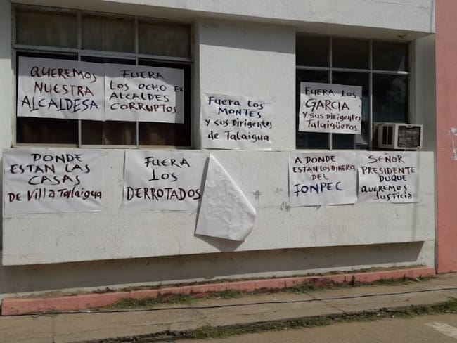 Protestas en Talaigua Nuevo – Bolívar por nombramiento de alcalde (e)