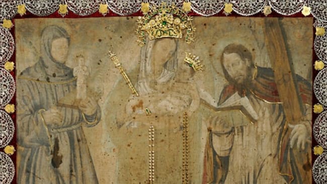 Imagen de la Virgen de Chiquinquirá será trasladada a Bogotá en visita del papa Francisco. Foto: http://forosdelavirgen.org