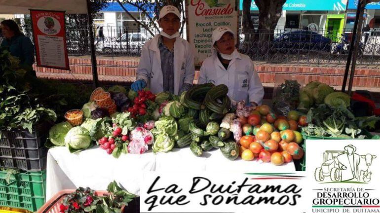 Mercado en Duitama