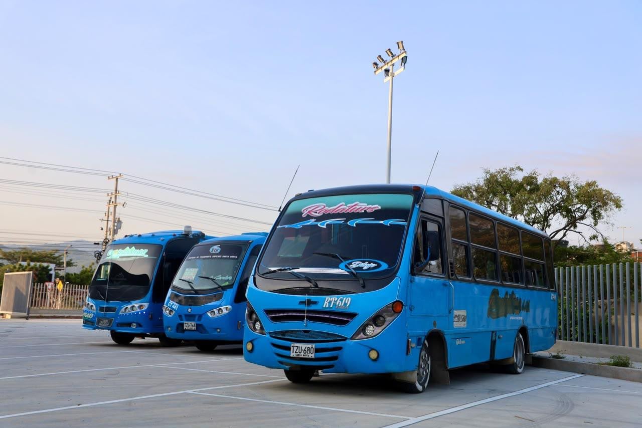 Santa Marta reactiva el transporte público colectivo/ Alcaldía de Santa Marta.