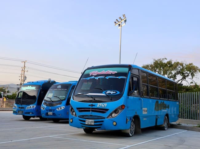 Santa Marta reactiva el transporte público colectivo/ Alcaldía de Santa Marta.