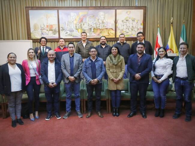 Renuncias / Cortesía: Gobernación de Boyacá.