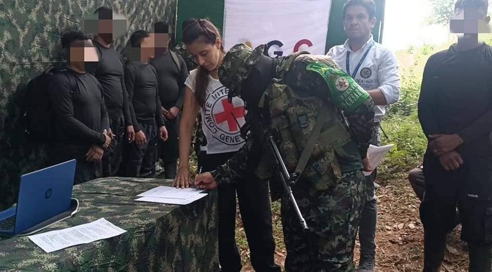 Liberación retenidos- Foto cortesía