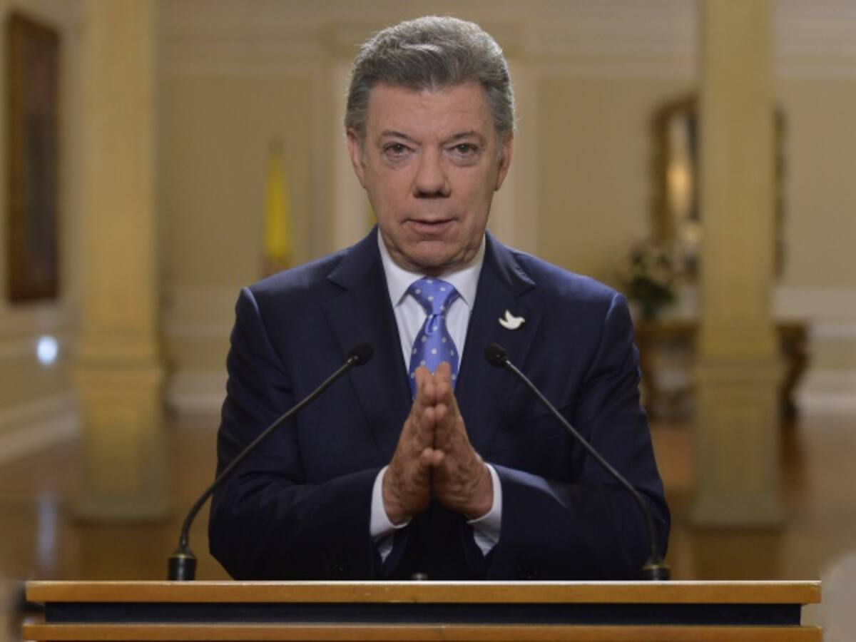 La próxima Navidad estaremos dedicados a la consolidación de la paz: Santos