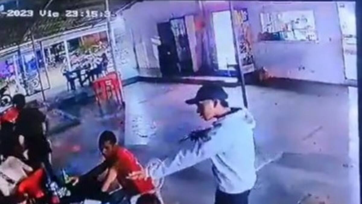 VIDEO: Balacera en atraco dejó 4 heridos